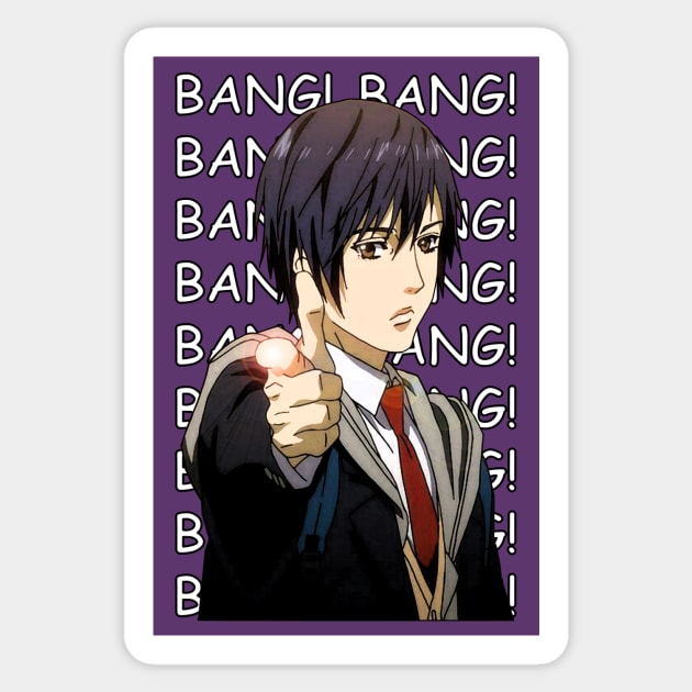 Hiro Bang Bang Sticker by robertromanian